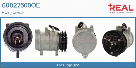 Compressor, air conditioning (60027500OE)