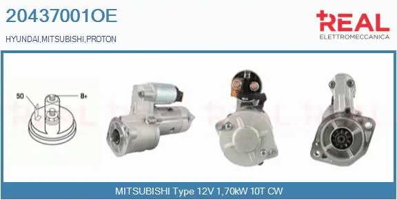 Starter (20437001OE)