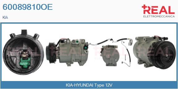 Compressor, air conditioning (60089810OE)