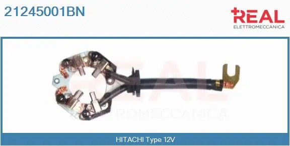 Holder, carbon brushes (21245001BN)