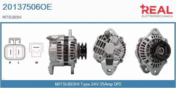 Alternator (20137506OE)