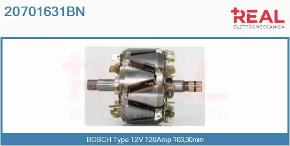 Rotor, alternator (20701631BN)