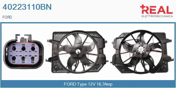 Electric Motor, radiator fan (40223110BN)