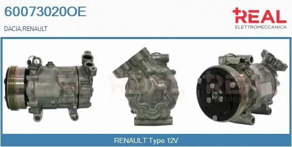 Compressor, air conditioning (60073020OE)