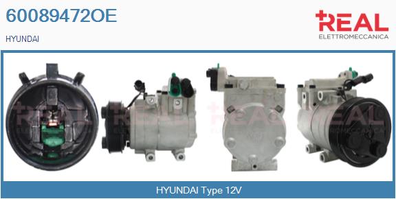 Compressor, air conditioning (60089472OE)