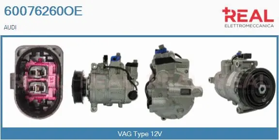 Compressor, air conditioning (60076260OE)