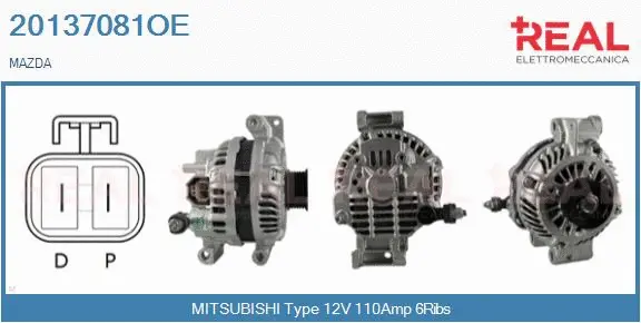 Alternator (20137081OE)