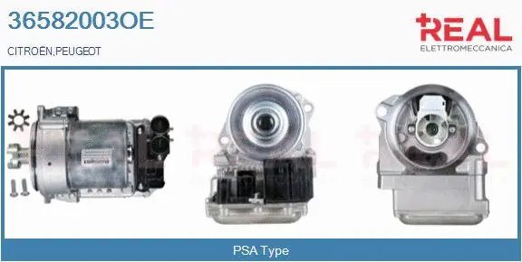 Electric Motor, steering gear (36582003OE)