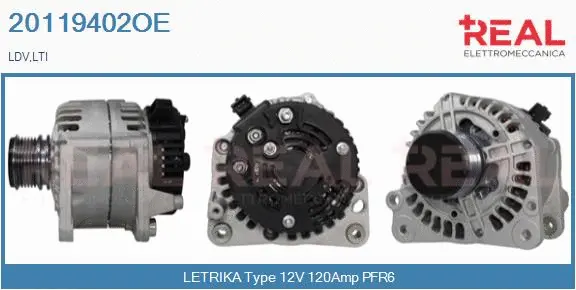 Alternator (20119402OE)