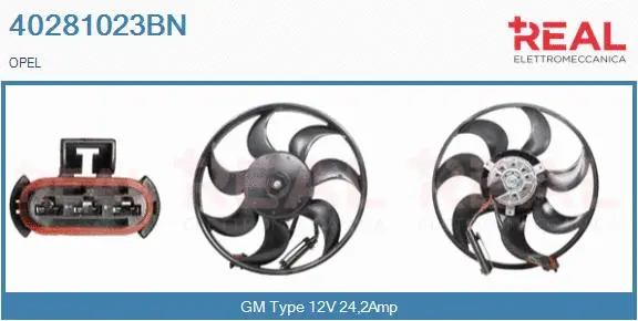Fan, engine cooling (40281023BN)