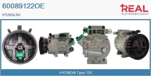 Compressor, air conditioning (60089122OE)