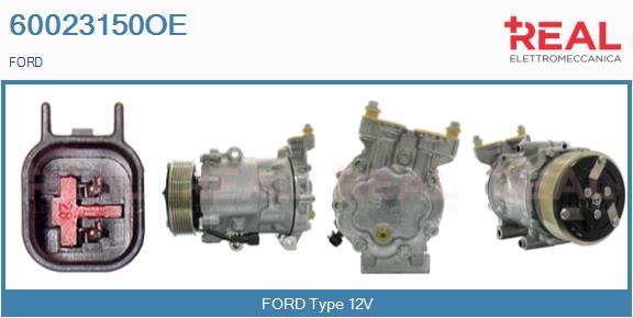Compressor, air conditioning (60023150OE)