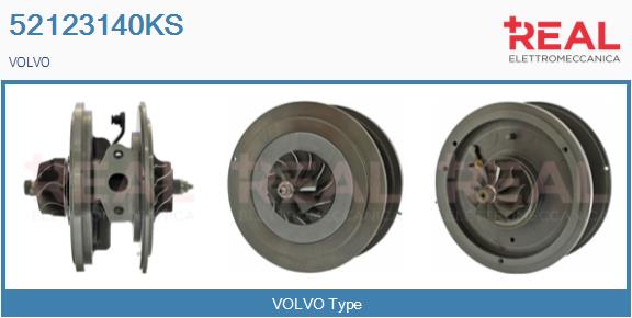 Core assembly, turbocharger (52123140KS)