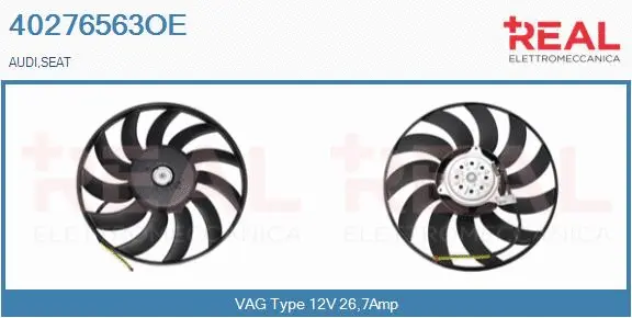 Fan, engine cooling (40276563OE)