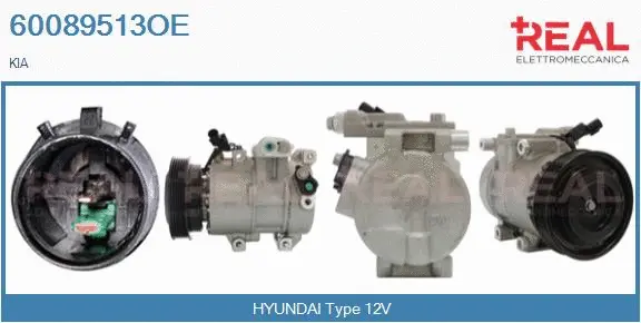 Compressor, air conditioning (60089513OE)