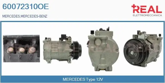 Compressor, air conditioning (60072310OE)