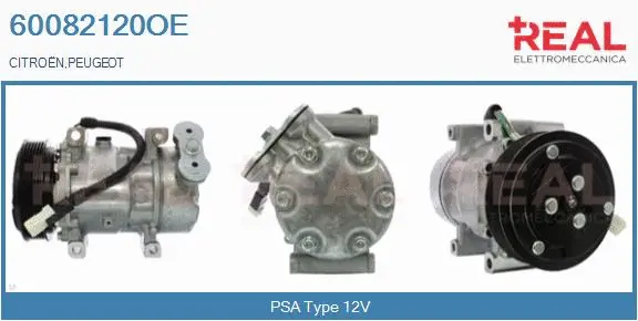 Compressor, air conditioning (60082120OE)