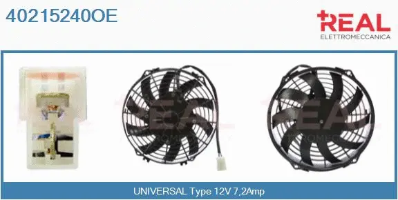 Electric Motor, radiator fan (40215240OE)