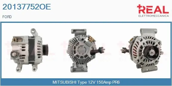 Alternator (20137752OE)