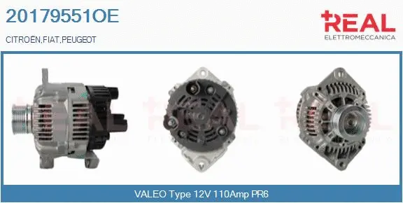 Alternator (20179551OE)