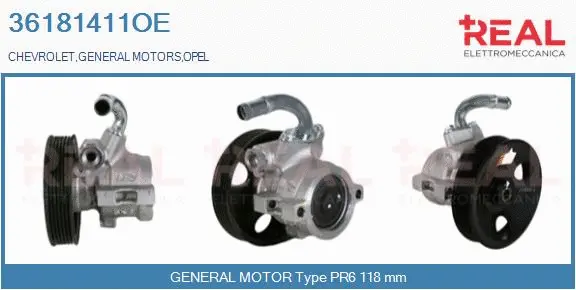 Hydraulic Pump, steering (36181411OE)