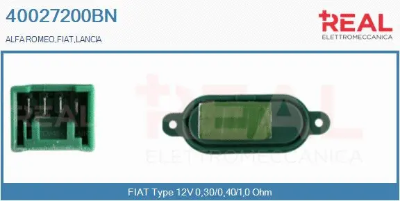 Resistor, interior blower (40027200BN)
