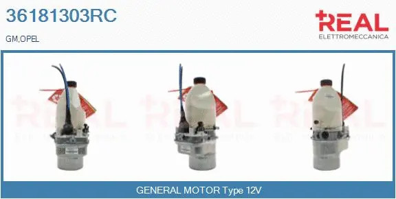Hydraulic Pump, steering (36181303RC)