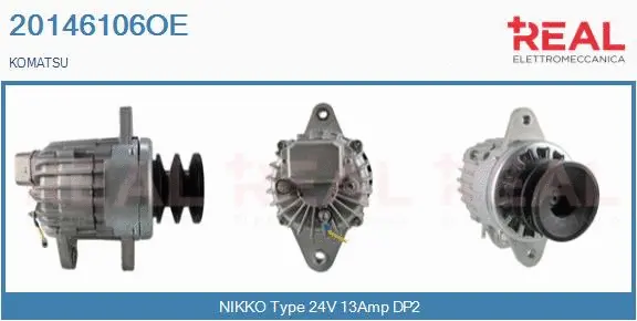 Alternator (20146106OE)