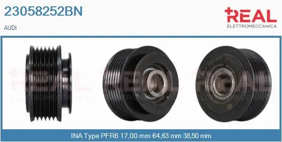 Belt Pulley, alternator (23058252BN)