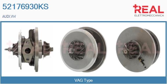 Core assembly, turbocharger (52176930KS)