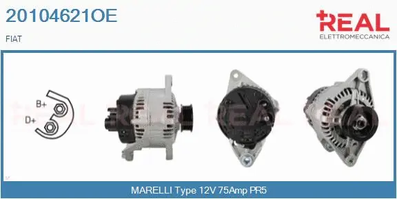 Alternator (20104621OE)