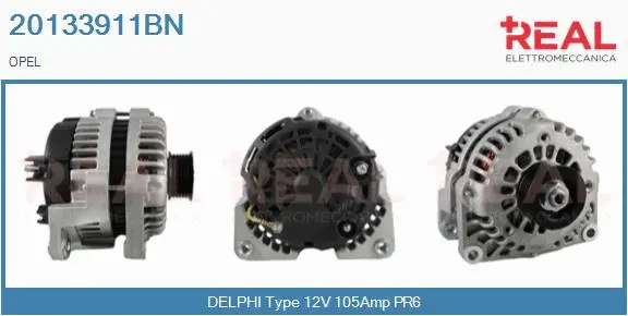 Alternator (20133911BN)