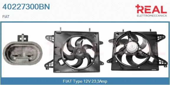 Electric Motor, radiator fan (40227300BN)