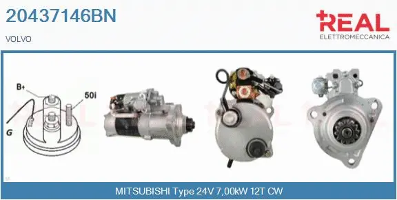 Starter (20437146BN)