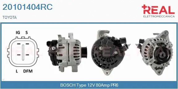Alternator (20101404RC)