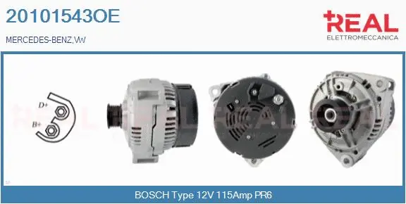 Alternator (20101543OE)