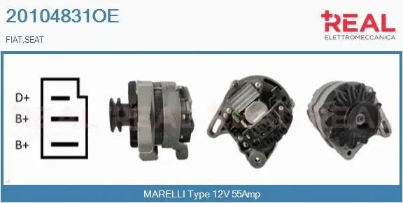 Alternator (20104831OE)