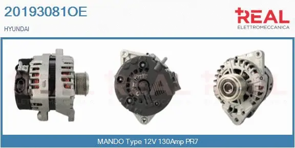 Alternator (20193081OE)