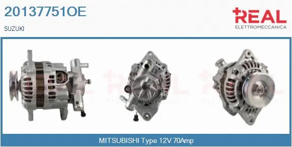 Alternator (20137751OE)