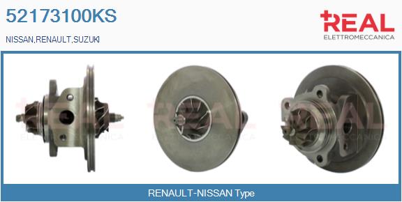 Core assembly, turbocharger (52173100KS)