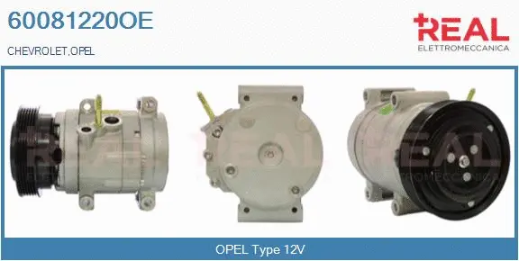 Compressor, air conditioning (60081220OE)