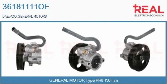 Hydraulic Pump, steering (36181111OE)