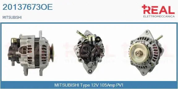 Alternator (20137673OE)