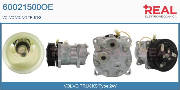Compressor, air conditioning (60021500OE)