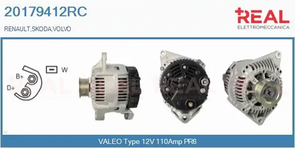 Alternator (20179412RC)