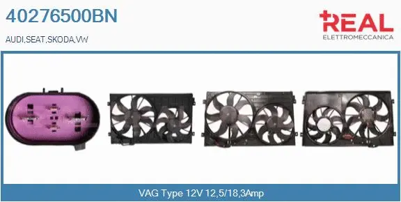Electric Motor, radiator fan (40276500BN)