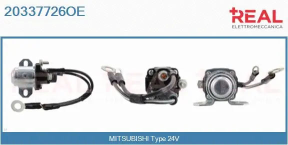 Solenoid Switch, starter (20337726OE)