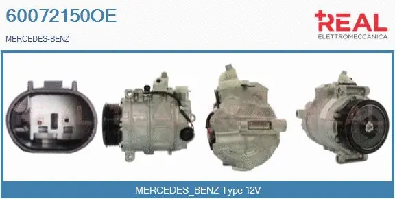 Compressor, air conditioning (60072150OE)