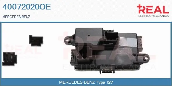 Resistor, interior blower (40072020OE)