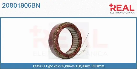 Stator, alternator (20801906BN)